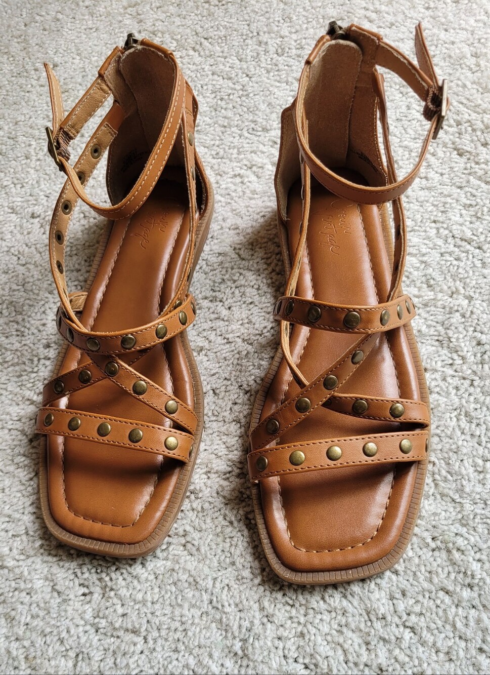 Gladiator Style Womens Sandals With Studded detail